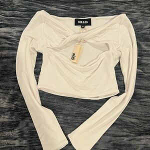 SER.O.YA White Women's Top Size S